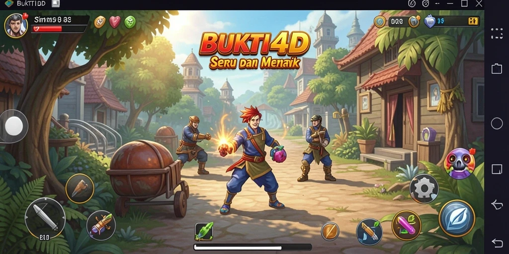 Tampilan gameplay seru di BUKTI4D dengan berbagai scenario menarik.