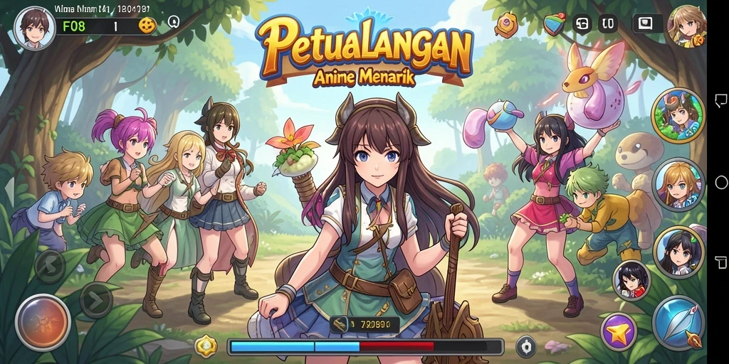 Tampilan menawan dari gameplay F08 yang menarik.