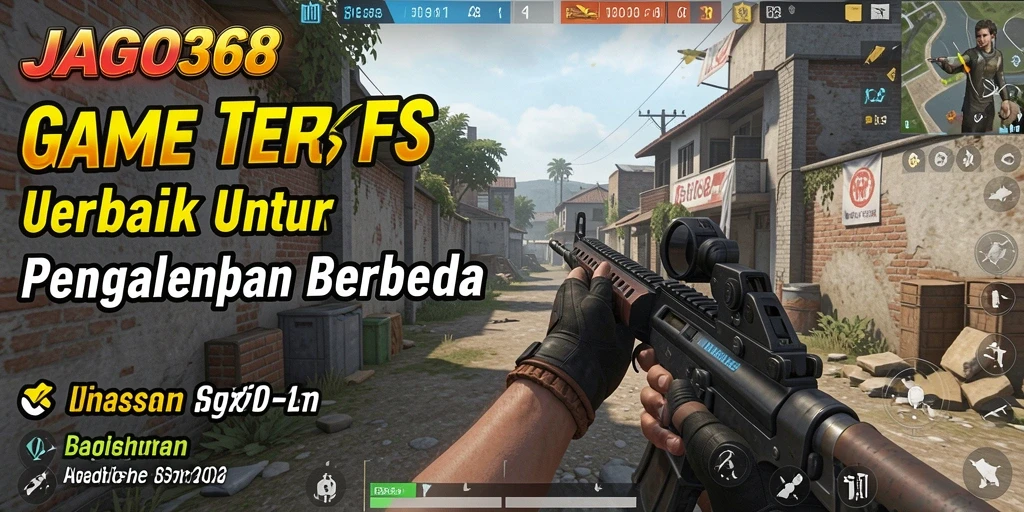 Screenshot utama menampilkan gameplay intens dalam JAGO368.