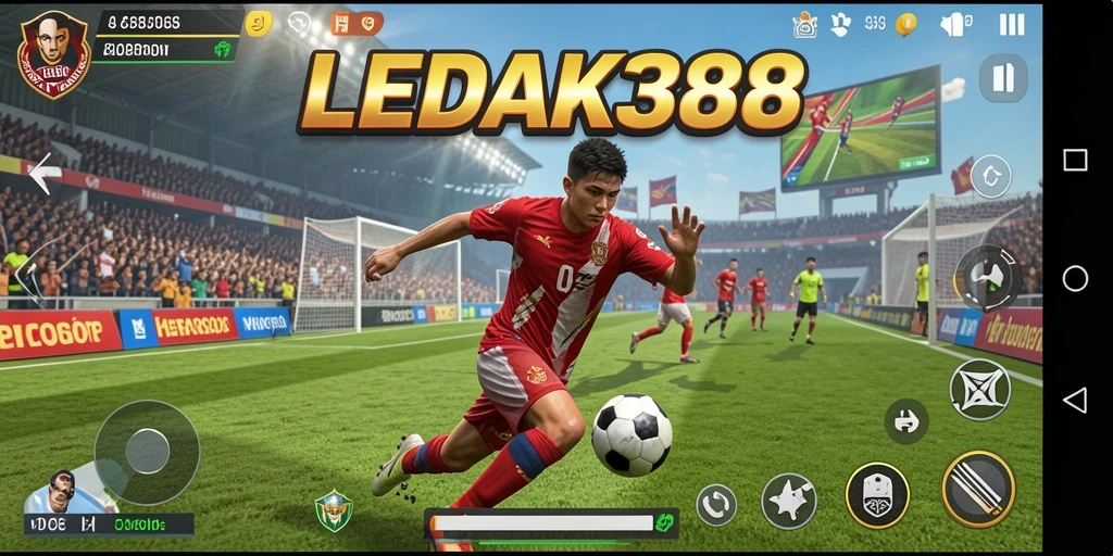 Tampilan menarik dari gameplay LEDAK388 yang penuh aksi olahraga.