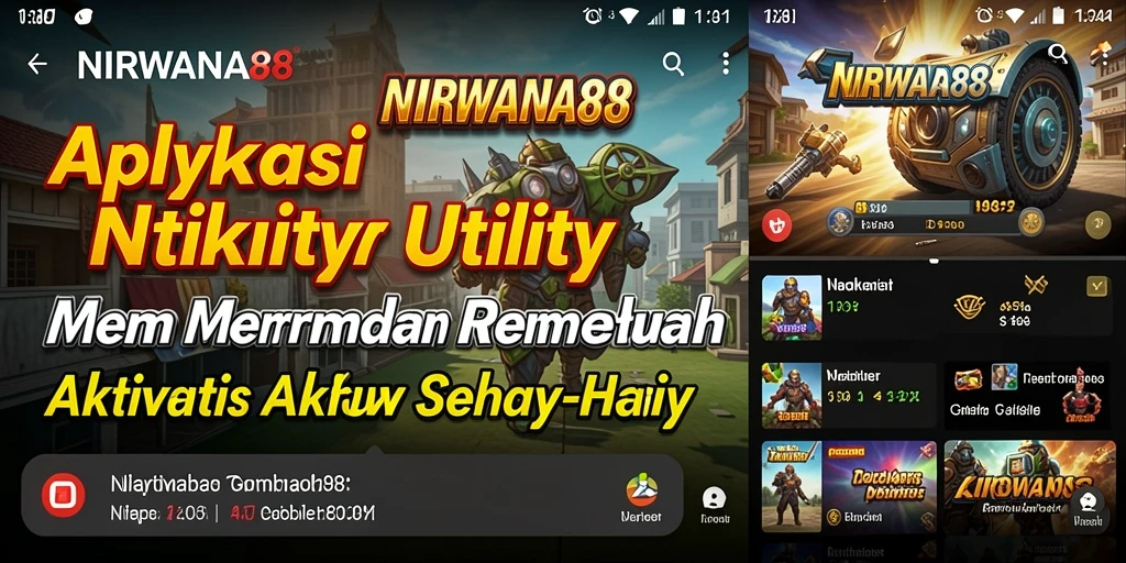 Screenshot utama NIRWANA88 menampilkan fitur pengingat canggih.