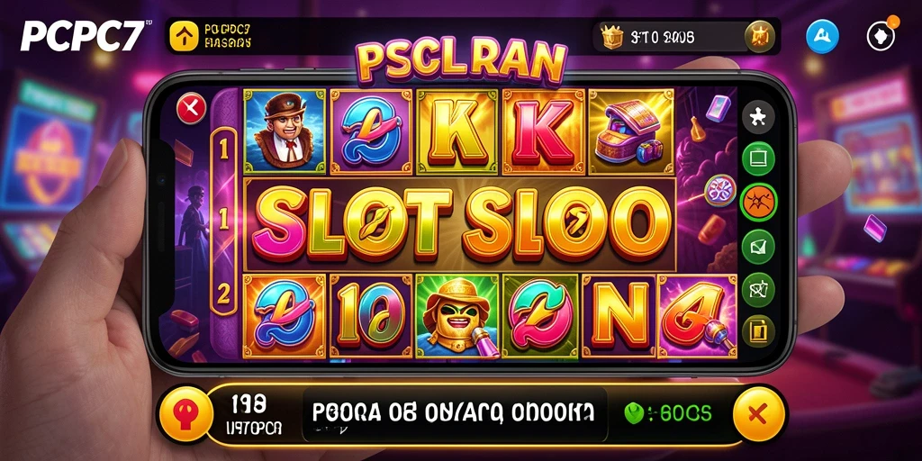 Tampilan gameplay menarik dari PCPC7 dengan efek visual yang memukau.