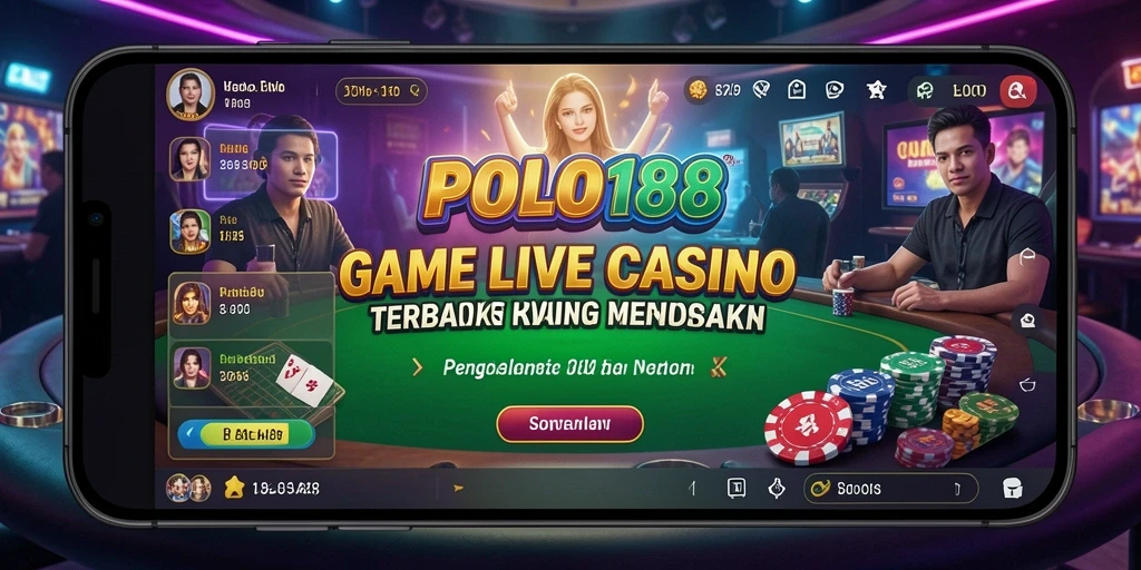 Tampilan gameplay Live Casino yang menarik dan interaktif di POLO188.