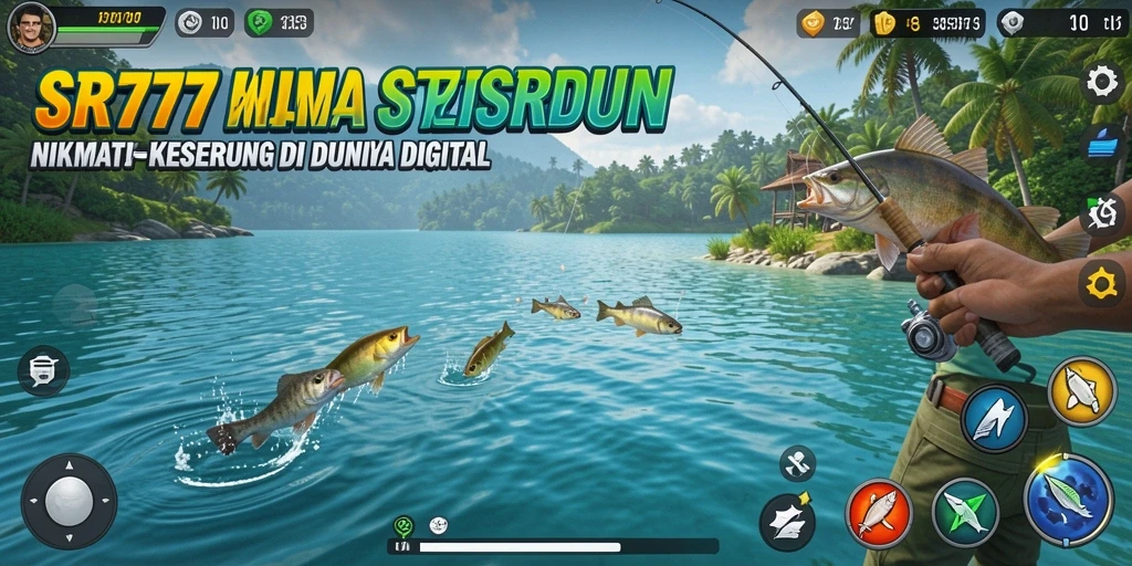 Tampilan gameplay memancing yang menakjubkan di SR777.