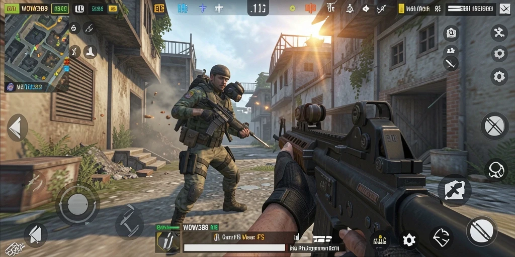 Tampilkan gameplay WOW388 yang intens dan seru.